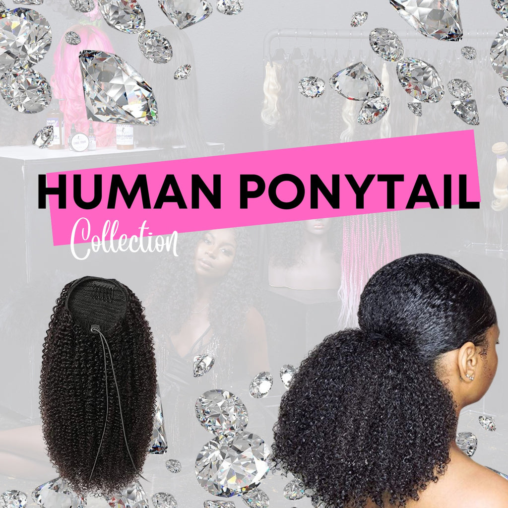 Human Ponytail Collection
